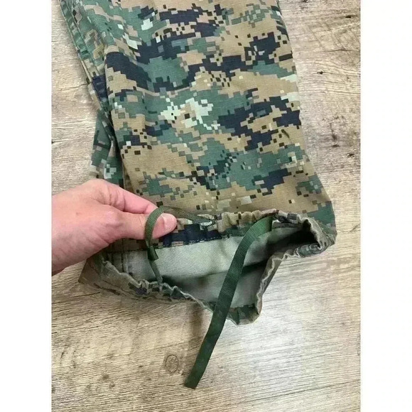 Propper Men's S Tactical Digital Camo Print Pants Pockets Baggy 30X31 Woodland - Picture 2 of 11
